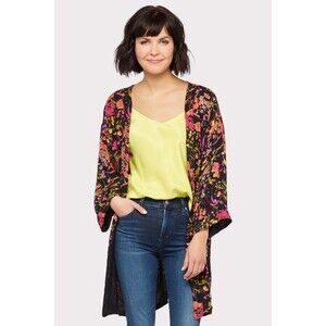 NWT. Michael Stars Jules Floral Kimono